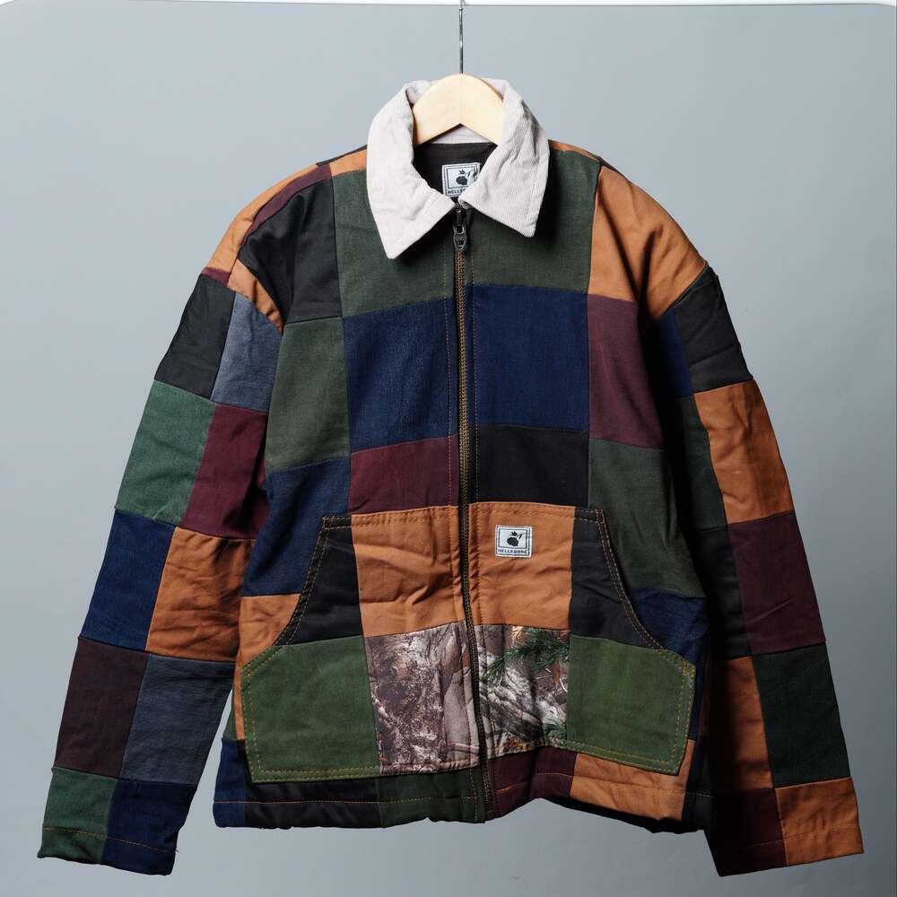 Upcycled Patchwork Jacket Size S